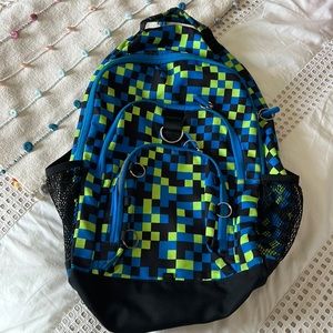 Pottery Barn Gear-Up Neon Pixel Backpack